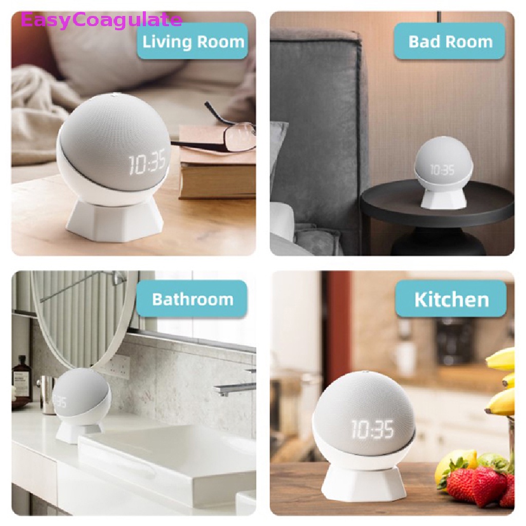 Đế Silicone Giữ Dây Cáp Cho Loa Bluetooth Không Dây Amazon Echo Dot 5th / 4th Generation