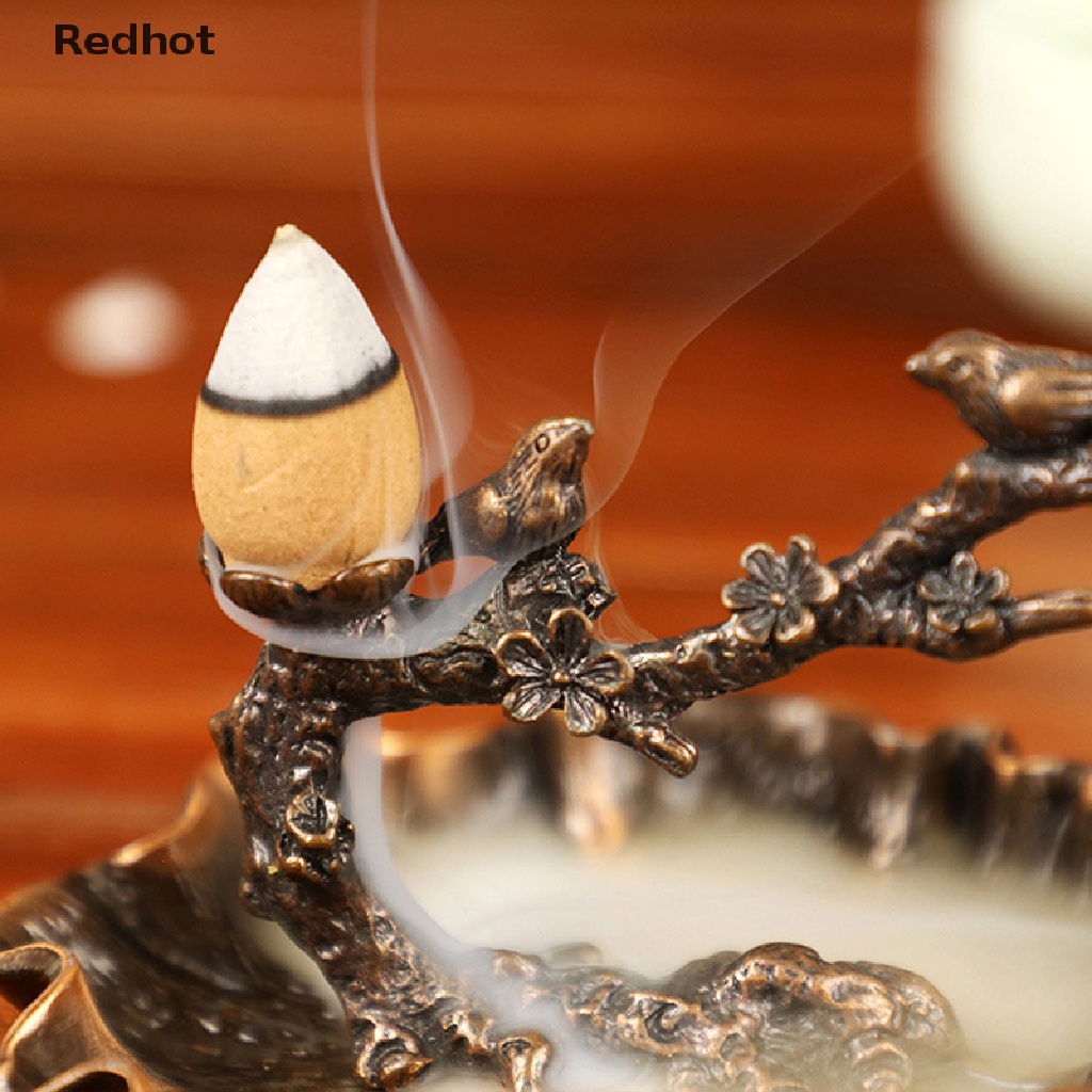 &lt; Redhot &gt; Đế Đốt Trầm Hương Nhỏ Hình Nhánh Mận Sáng Tạo Trang Trí Nội Thất