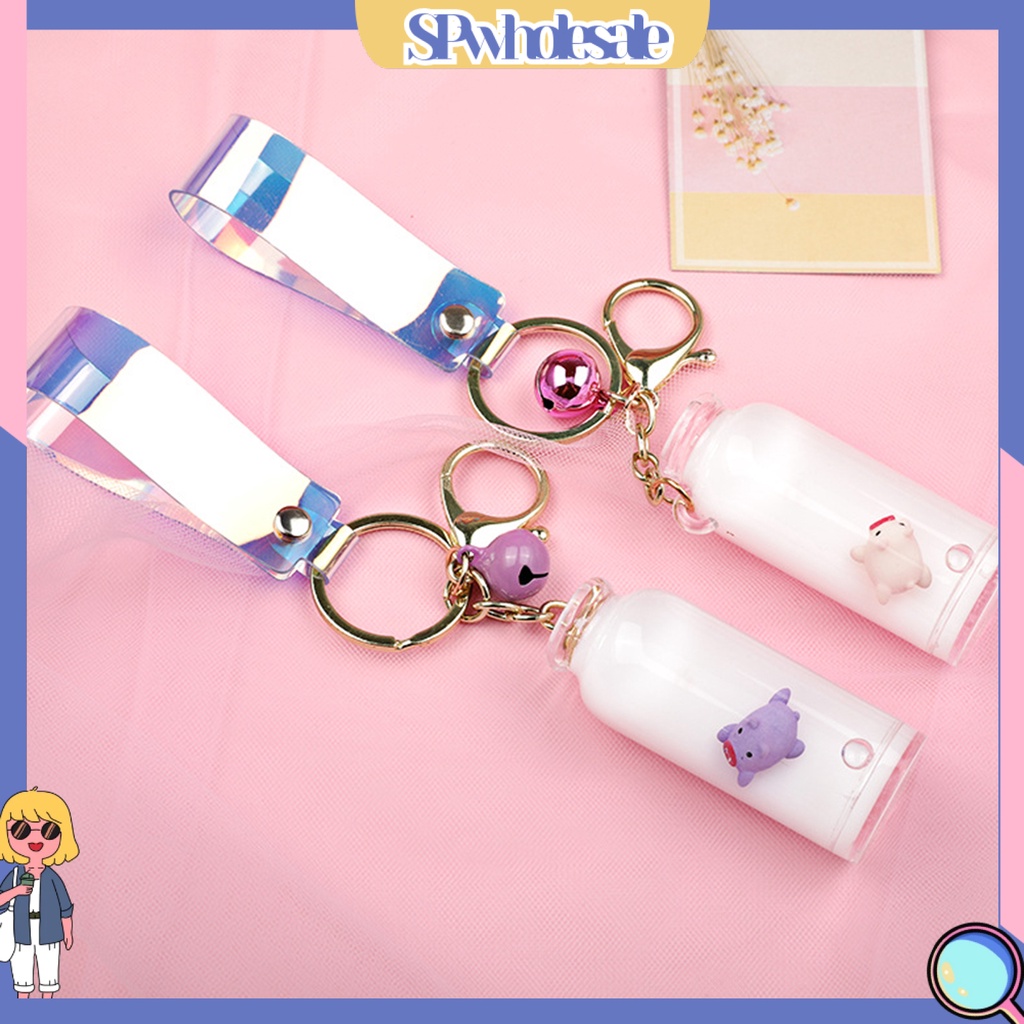 <SPwholesale> Móc Khóa Hình Heo Con Nổi Siêu Nhẹ Dễ Thương