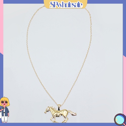 <SPwholesale> Vòng cổ Mặt Hình Ngựa Sang Trọng Cho Nữ