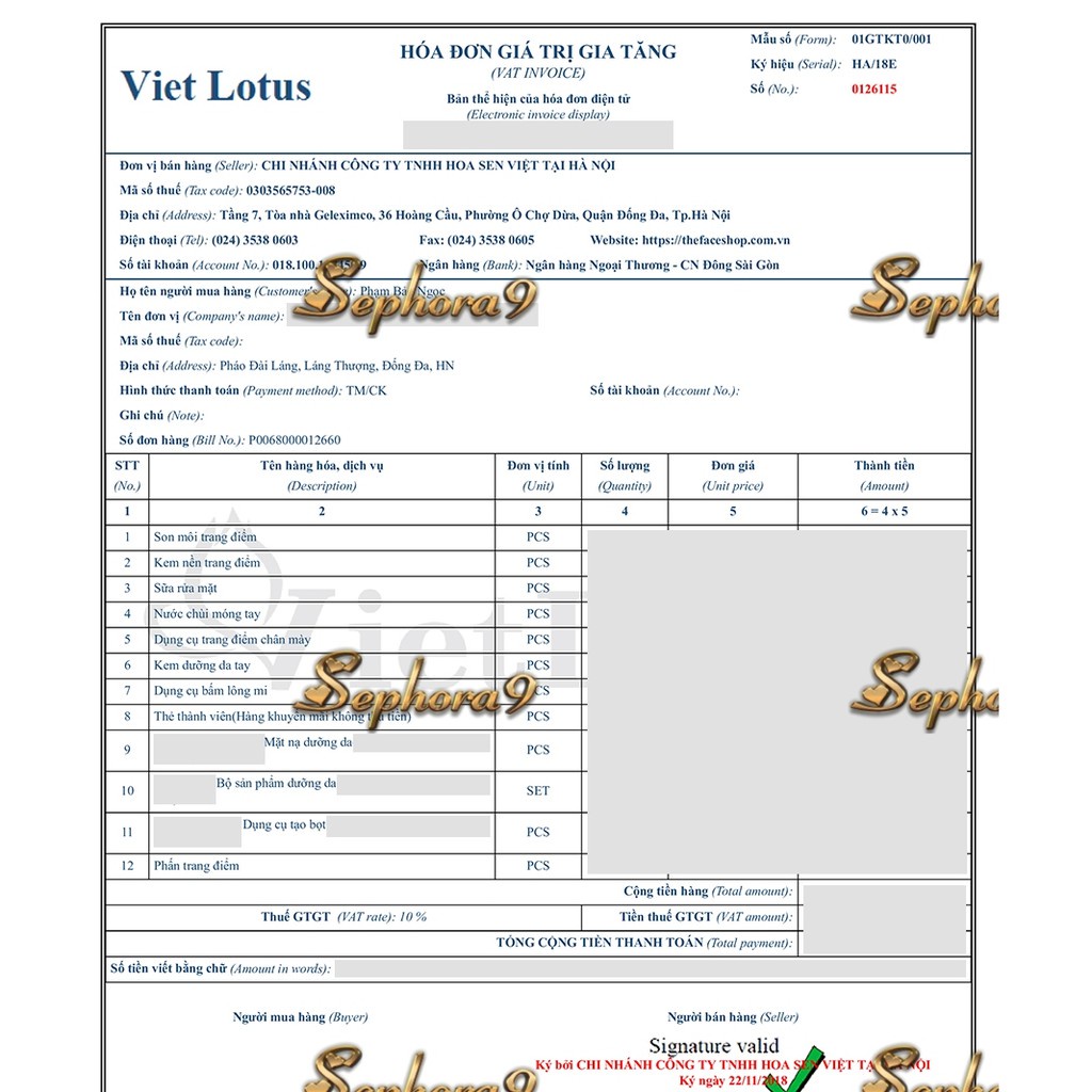 Kem nền đa năng TFS Power Perfect BB Cream The Face Shop Tím 20-40g