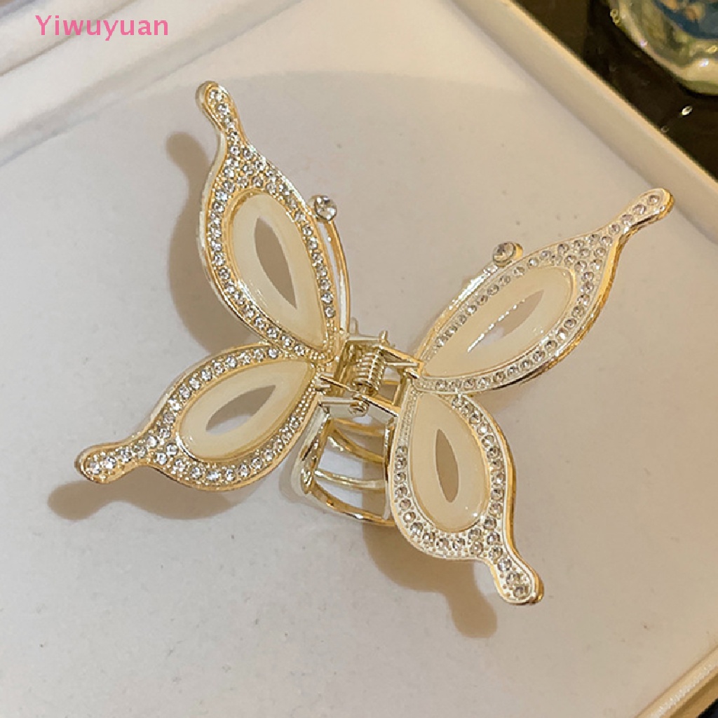 Kẹp Tóc Bướm Đính Đá Thời Trang Mới