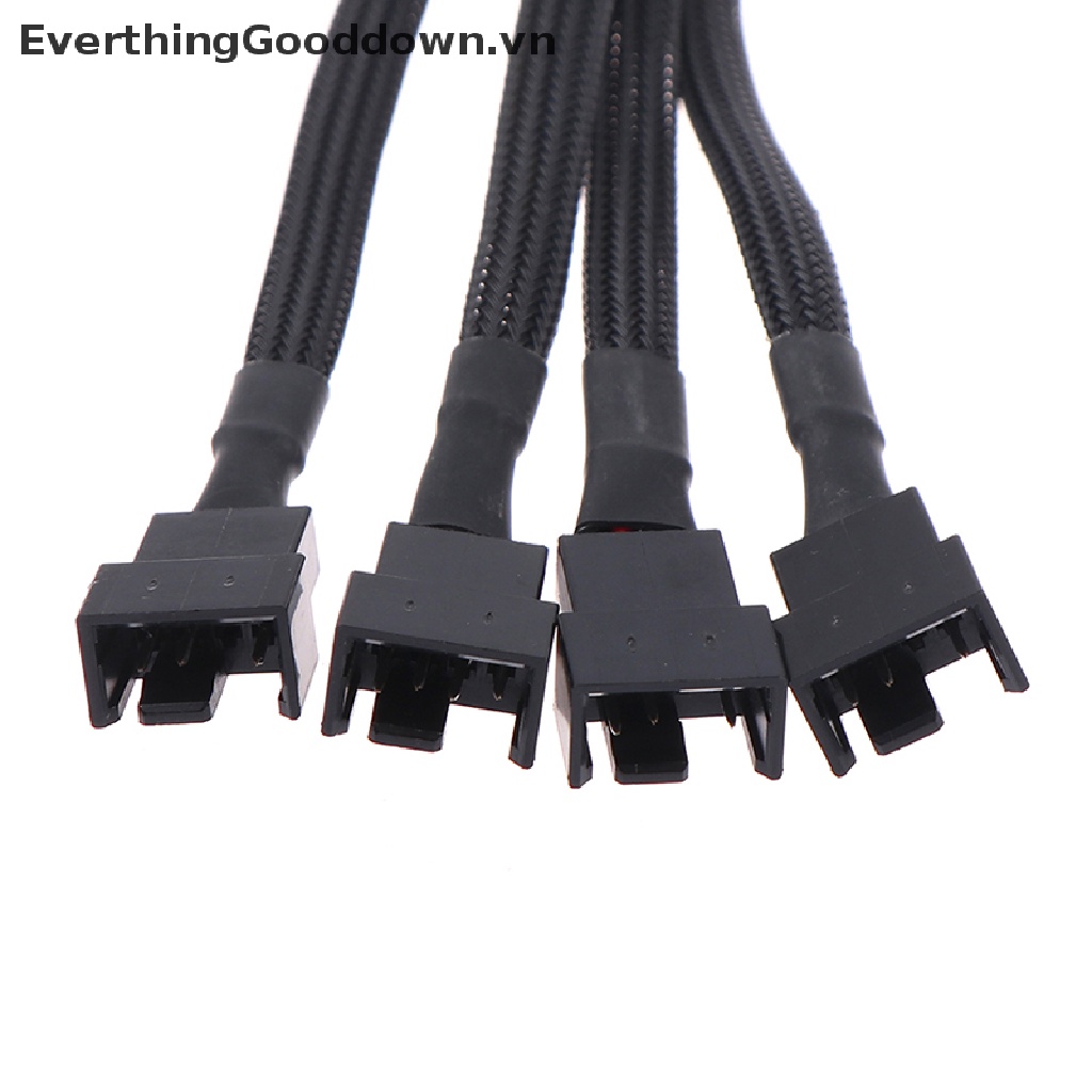 Cáp Chia Quạt Tản Nhiệt 4pin 1 Sang 1 2 3 4 Cho CPU Máy Tính