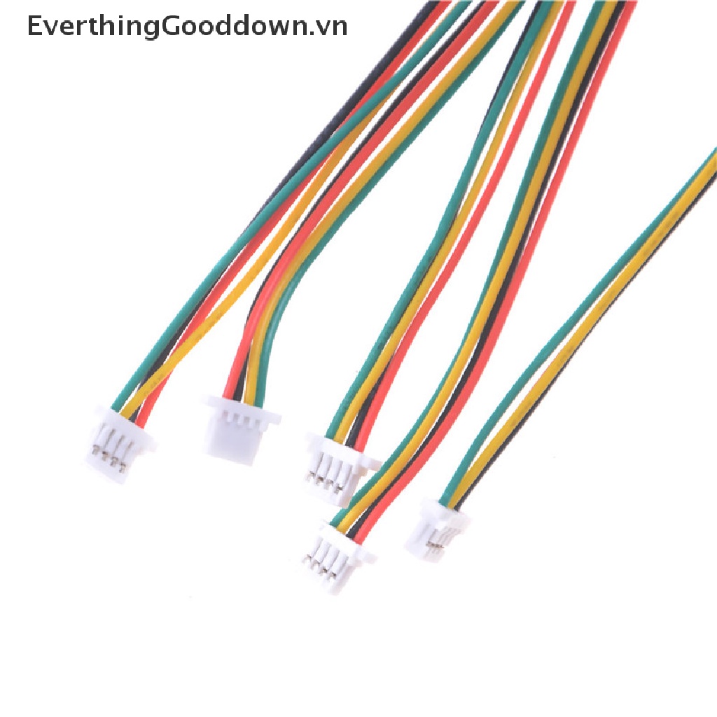 Everthingooddown 5X Mini Micro SH 1.0mm 4-Pin JST Dây Cáp Kết Nối Đôi 150MM vn
