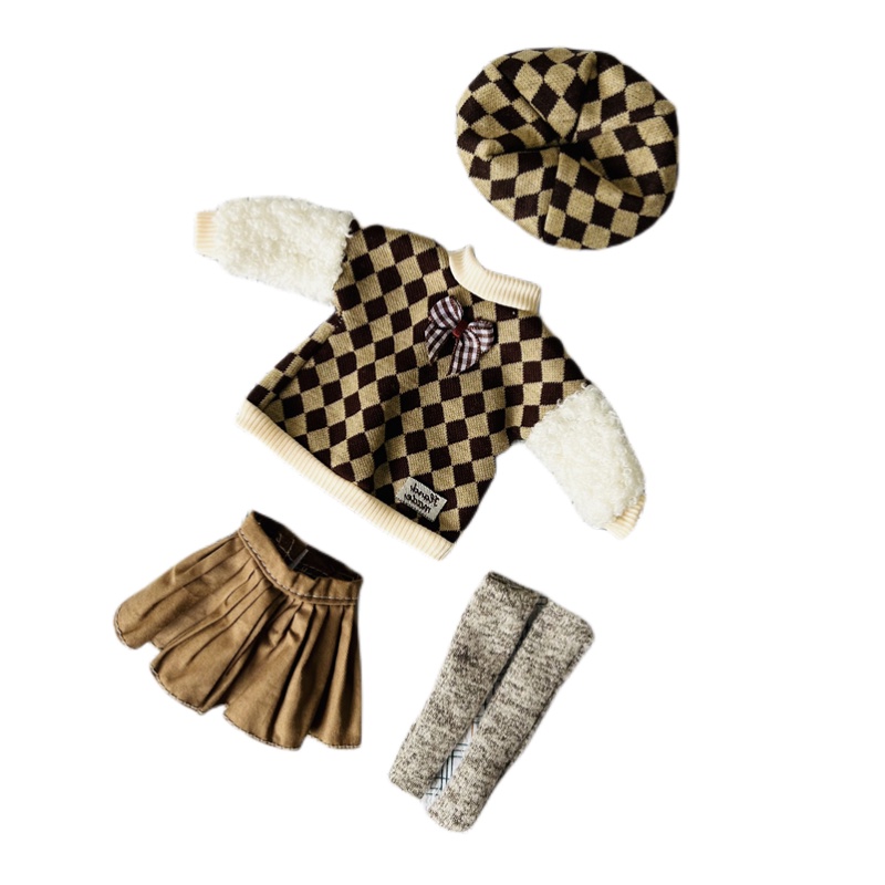 Đầm Đồ Chơi Búp Bê Thời Trang 30cm 1 / 6