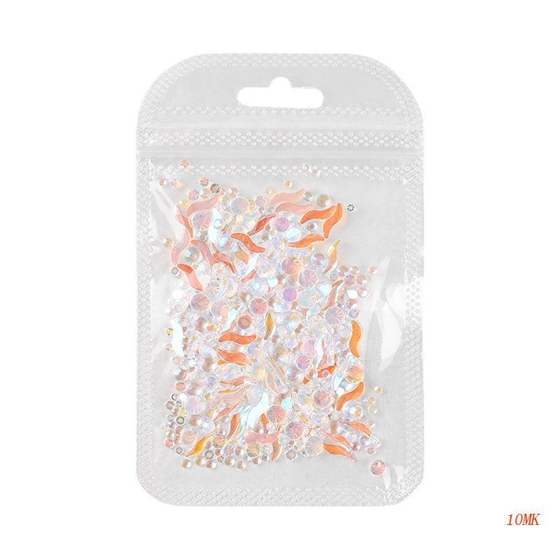 Đá Pha Lê AB 3D Nhiều Màu Đính Móng Nghệ Thuật