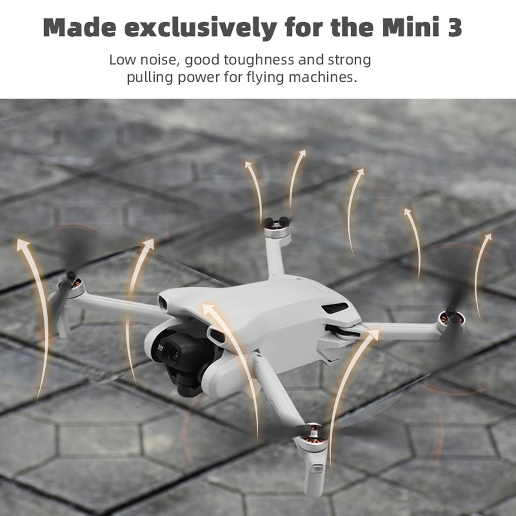 Cánh Quạt Tpu Trọng Lượng Nhẹ Thay Thế Cho Dji Mini 3 Drone