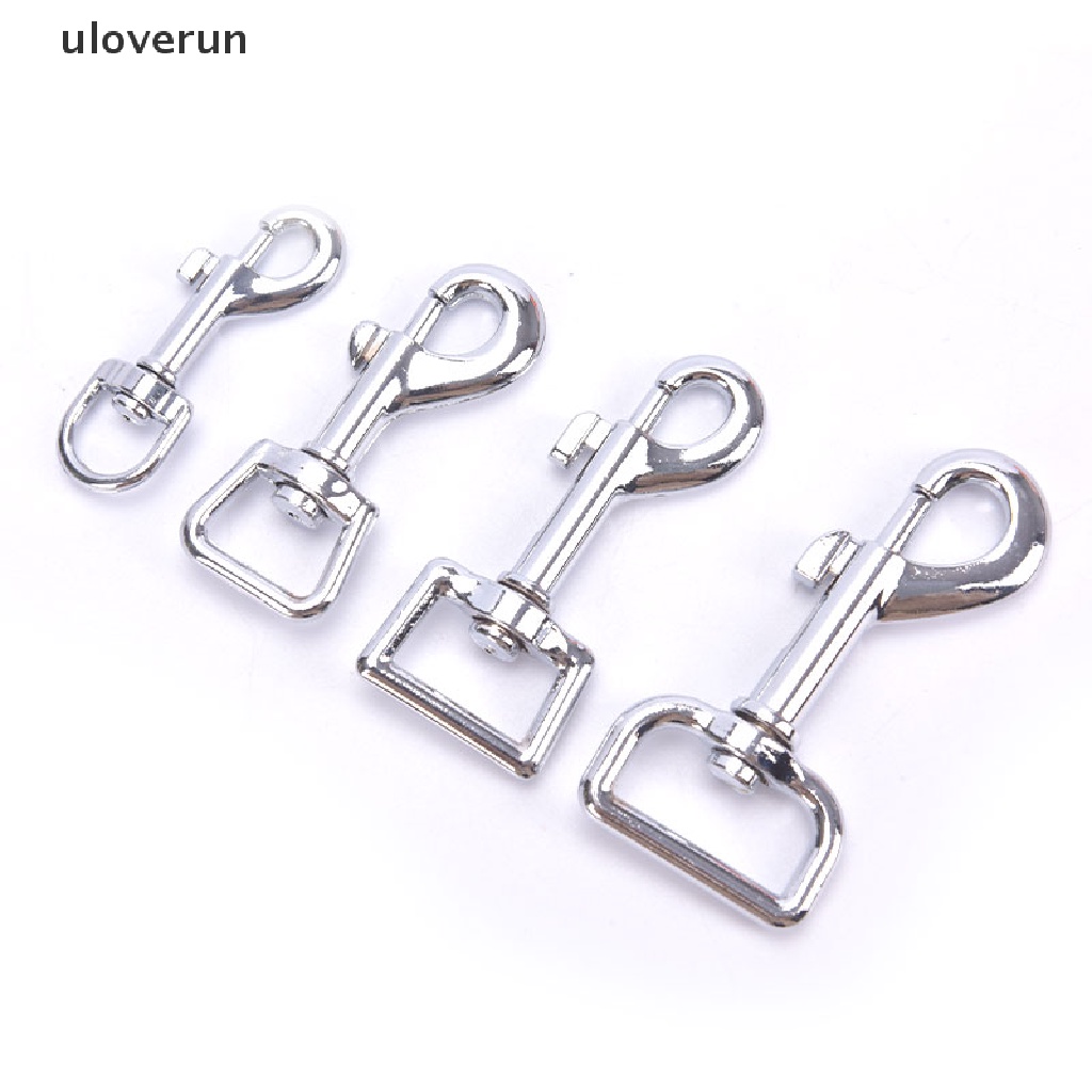 Uloverun Bộ Dây Xoay Bằng Kim Loại Kèm Khóa Cài Dành Cho Cún Cưng vn