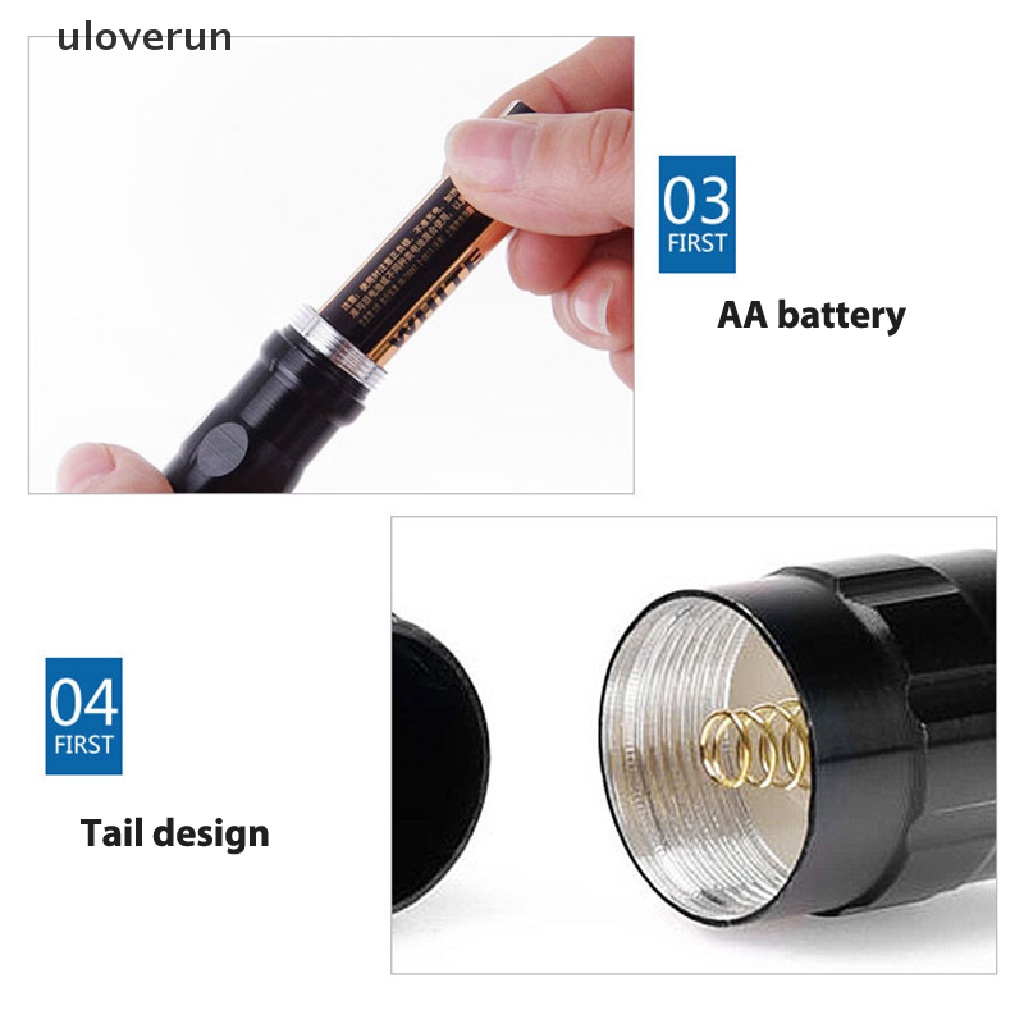 Đèn Pin Led Mini Chống Thấm Nước Tiện Lợi Dành Cho Hung Camp