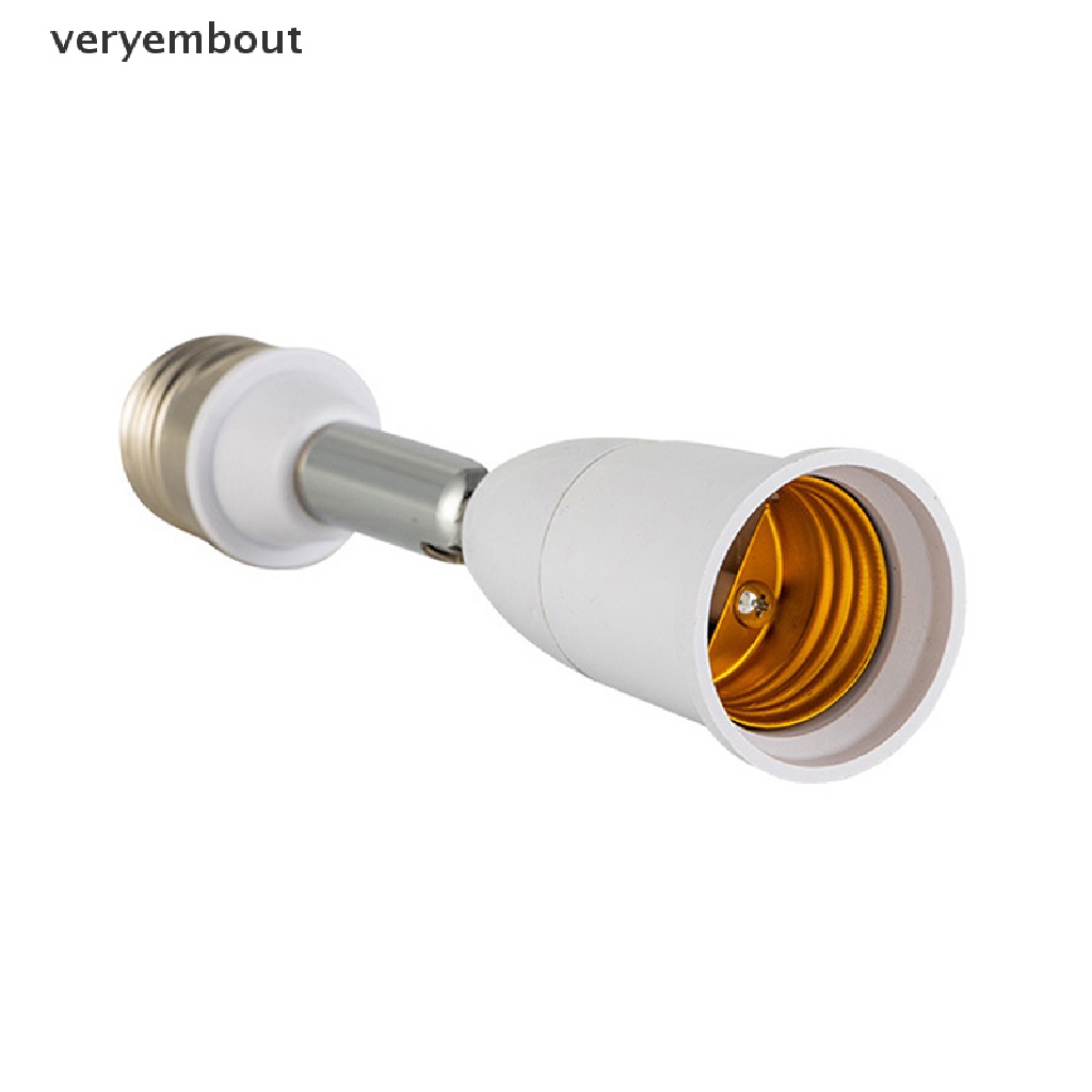 1 Chuôi Đèn Chuyển Đổi E27 Sang E27 Xoay 180 Độ Tiện Dụng