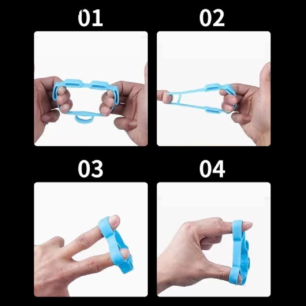Dụng Cụ Luyện Tập Cơ Ngón Tay Bằng Silicone Giúp Giảm Đau Tiện Dụng