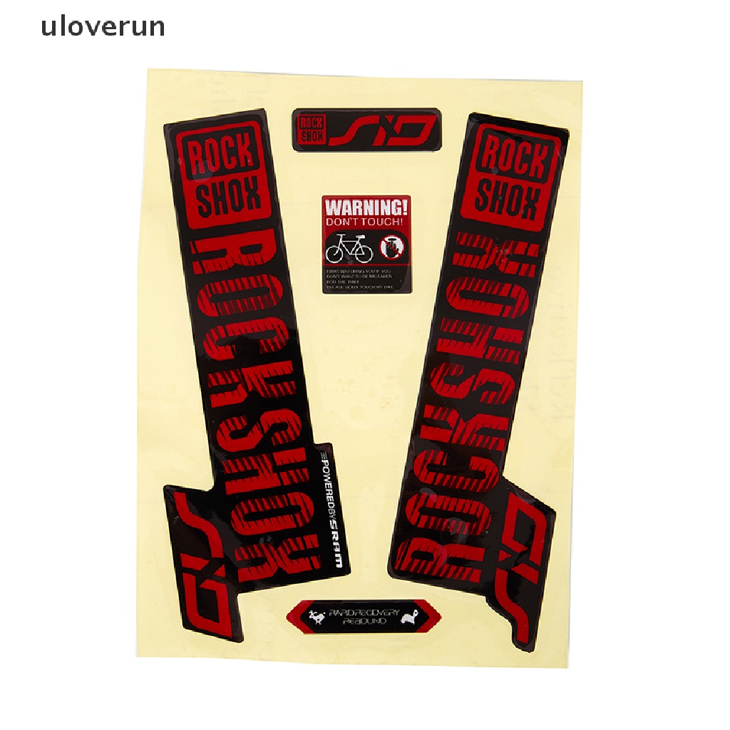 Miếng Dán Trang Trí Phuộc Trước Xe Đạp Leo Núi Độc Đáo