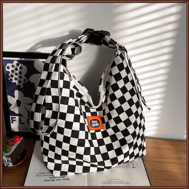 Túi Xách Canvas Sức Chứa Lớn Dây Khóa Kéo Tùy Chỉnh Thời Trang Cho Nữ