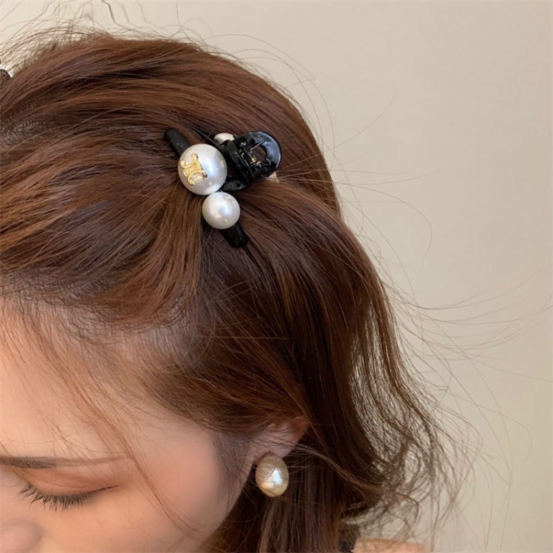 Kẹp Tóc Mái Cỡ Nhỏ Đính Ngọc Trai Sang Trọng Thời Trang