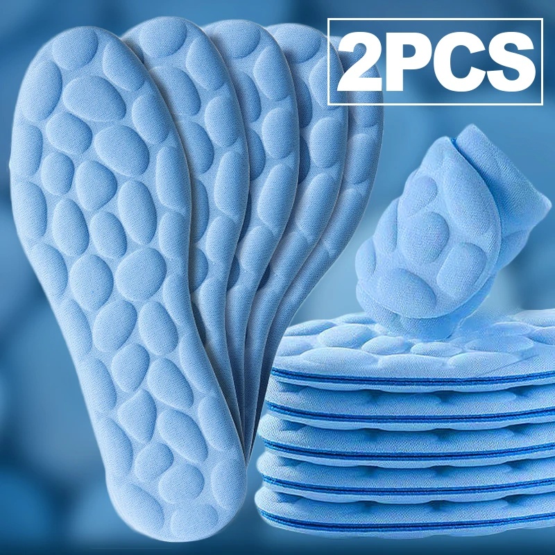 Đế Lót Giày Chạy Bộ Giảm Xóc Bằng EVA Co Giãn Thoáng Khí Có Thể Tháo Rời Cho Nam Và Nữ