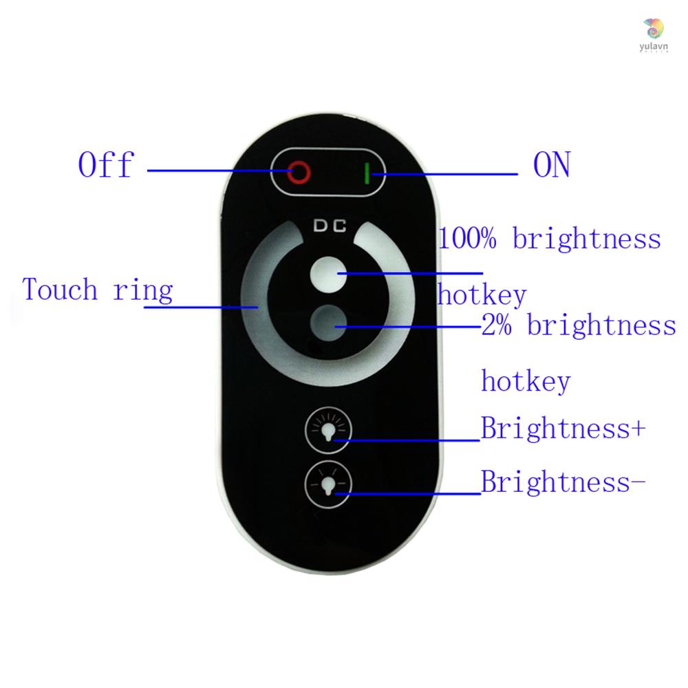 Công Tắc Điều Chỉnh Độ Sáng Đèn LED DC 12V-24V 18A PWM