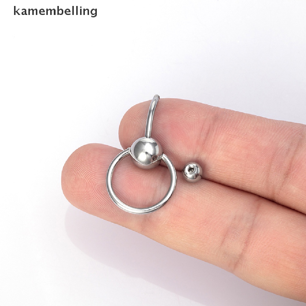 Kamembelling Khuyên Rốn Bằng Thép Không Gỉ Đính Đá Helix