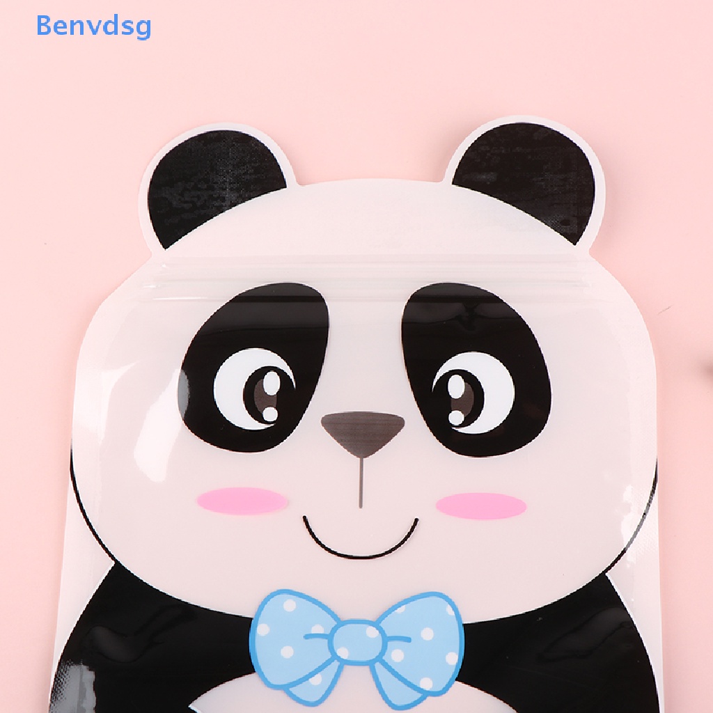 Bộ 5 Túi Đựng Bánh Kẹo Tự Niêm Phong Họa Tiết Hoạt Hình Dễ Thương