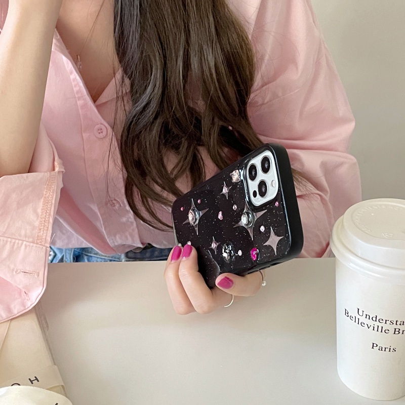 Ốp Điện Thoại Đính Đá 3D Cho iPhone 11 12 12Pro 14Promax 13 13Pro 13promax 14 12promax 14Pro iPhone13promax