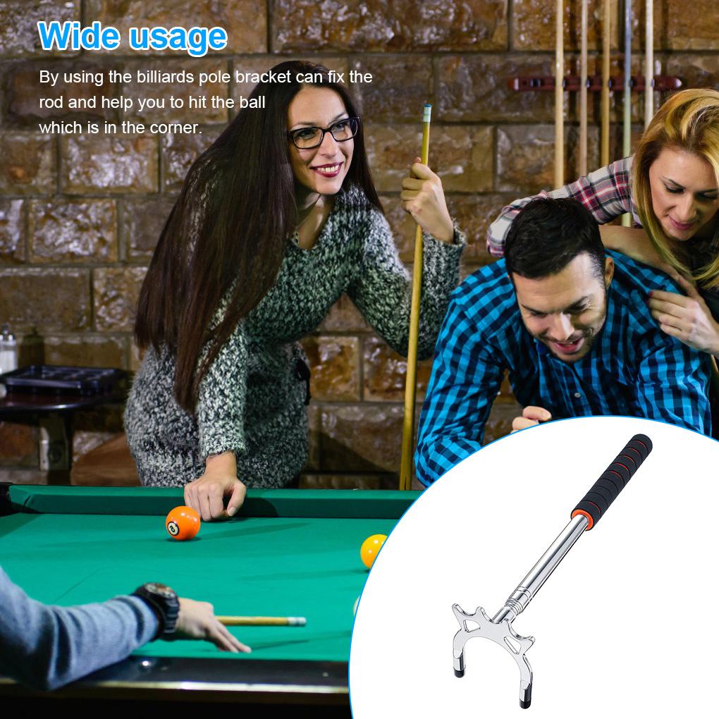 Giá Đỡ Gậy Đánh Bida 1 / 2 Bằng Thép Không Gỉ Có Thể Thu Gọn Tiện Dụng