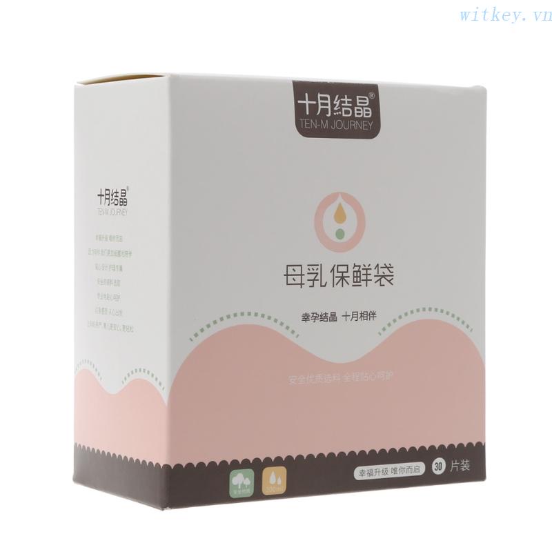 Bộ 30 Túi Đựng Sữa Mẹ Không Chứa BPA Tiện Dụng