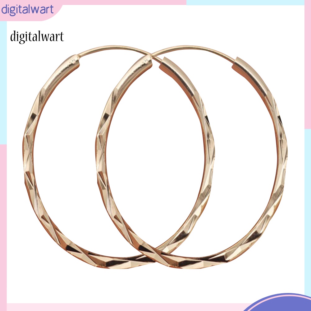 Kỹ Thuật Số| Bông Tai Khoen Tròn To Thời Trang Cho Nữ