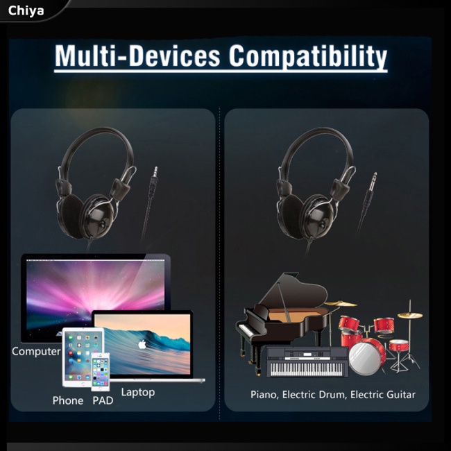 Tai Nghe Chụp Đầu Jack 3.5mm Có Thể Gập Lại Hifi Sy808 Cho Điện Thoại / Máy Tính Bảng