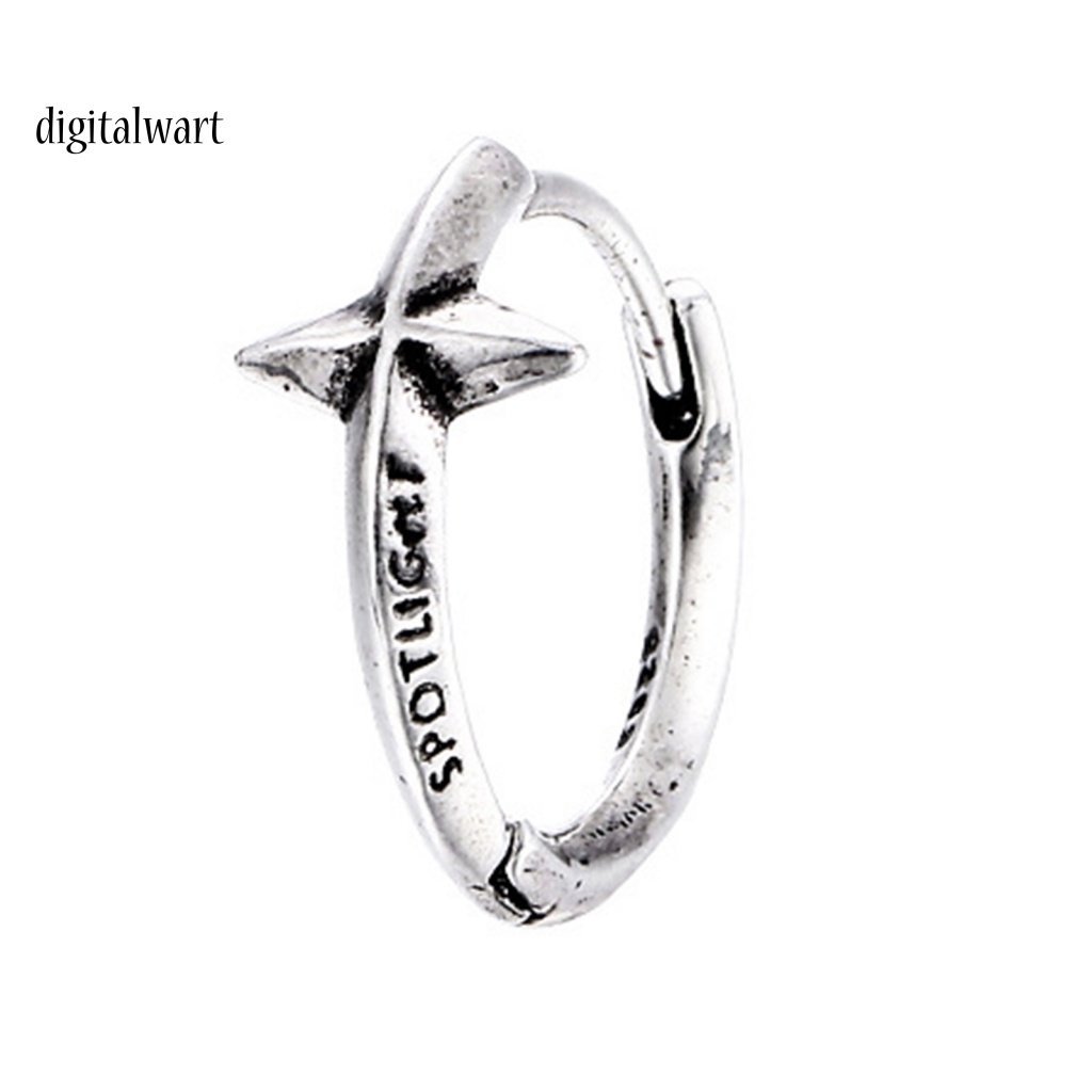 Kỹ Thuật Số| 1 Bông Tai Hình Chữ Thập Phong Cách Vintage Bắt Mắt Cho Nữ