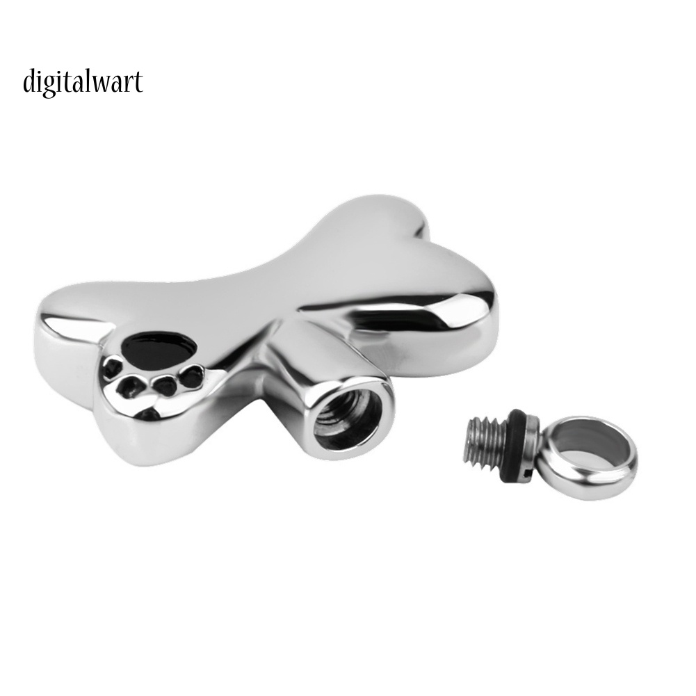 Kỹ Thuật Số| Mặt Dây Chuyền Hình Dấu Chân Thú Cưng Bằng Thép Không Gỉ