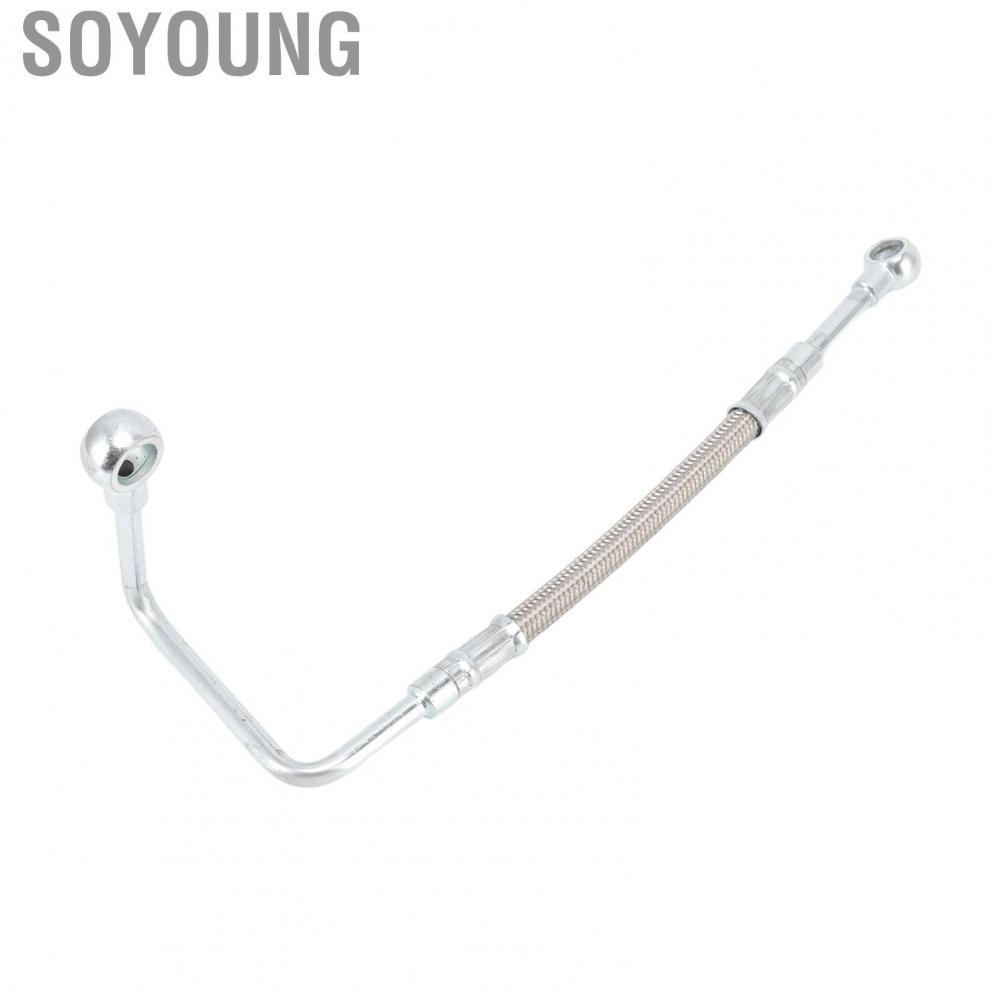 Soyoung Fuel Supply Tube with  Bolts Line Metal Alloy for Cummins 6B 5.9L
