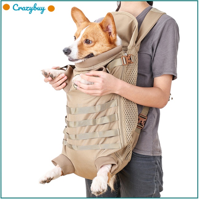 Ba Lô Địu Thú Cưng CR Mềm Mại Thoáng Khí Thoải Mái Tiện Dụng Mang Theo Du Lịch / Dã Ngoại