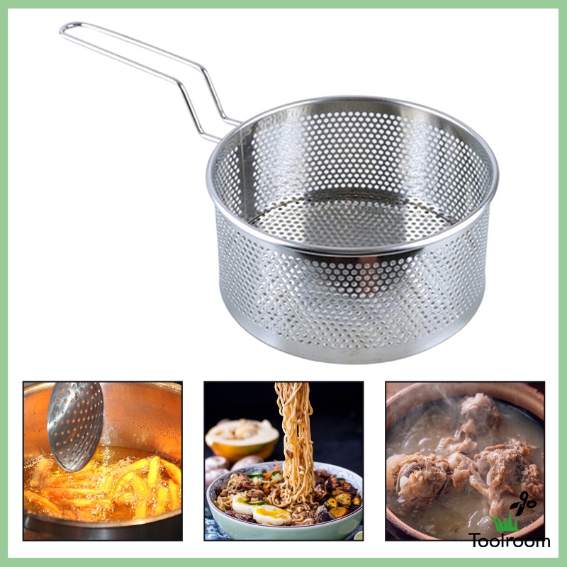 Rổ Chiên Thức Ăn Có Lỗ Thoát Nước Tiện Dụng