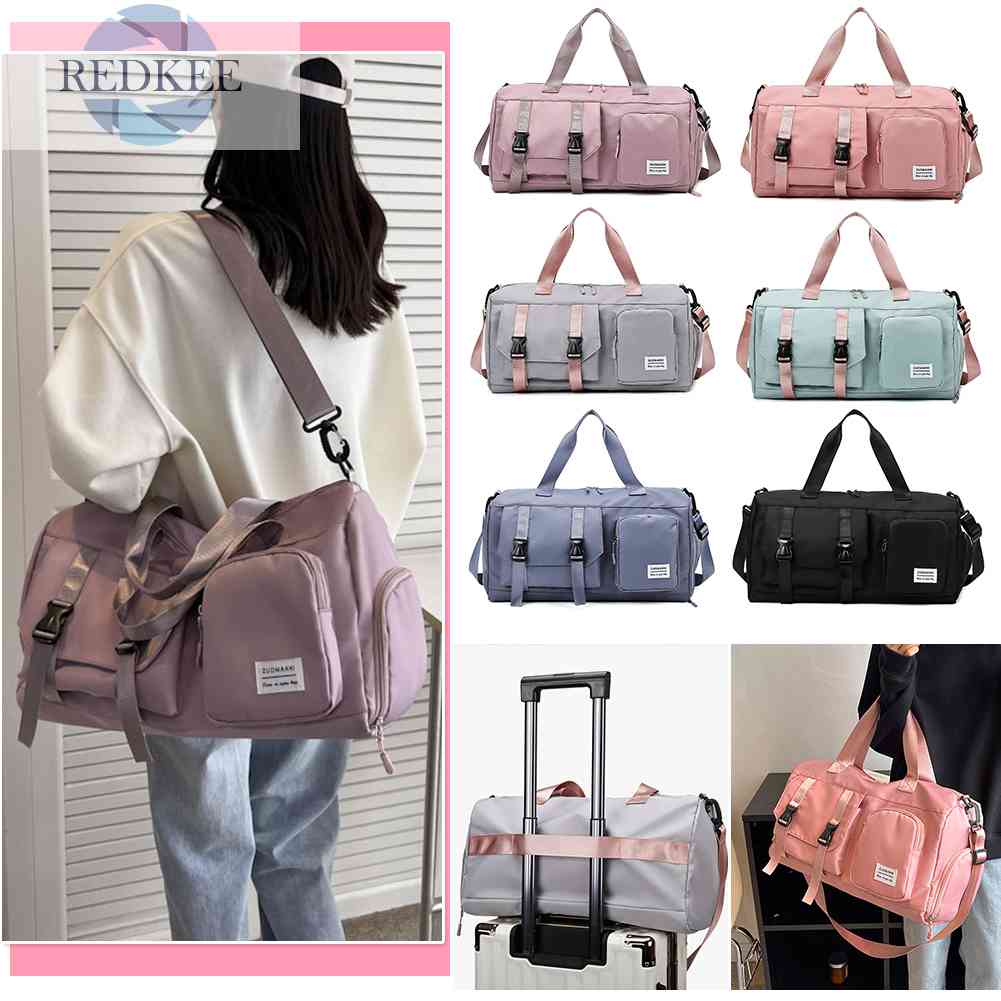 Túi Đựng Đồ Tập Thể Thao Sức Chứa Lớn Chia Ngăn Khô / Ướt Tiện Dụng Cho Nam Và