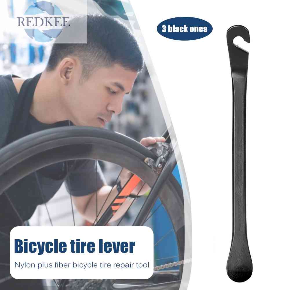 3 Dụng Cụ Tháo Lốp Xe Đạp Bằng Thép Màu Đen