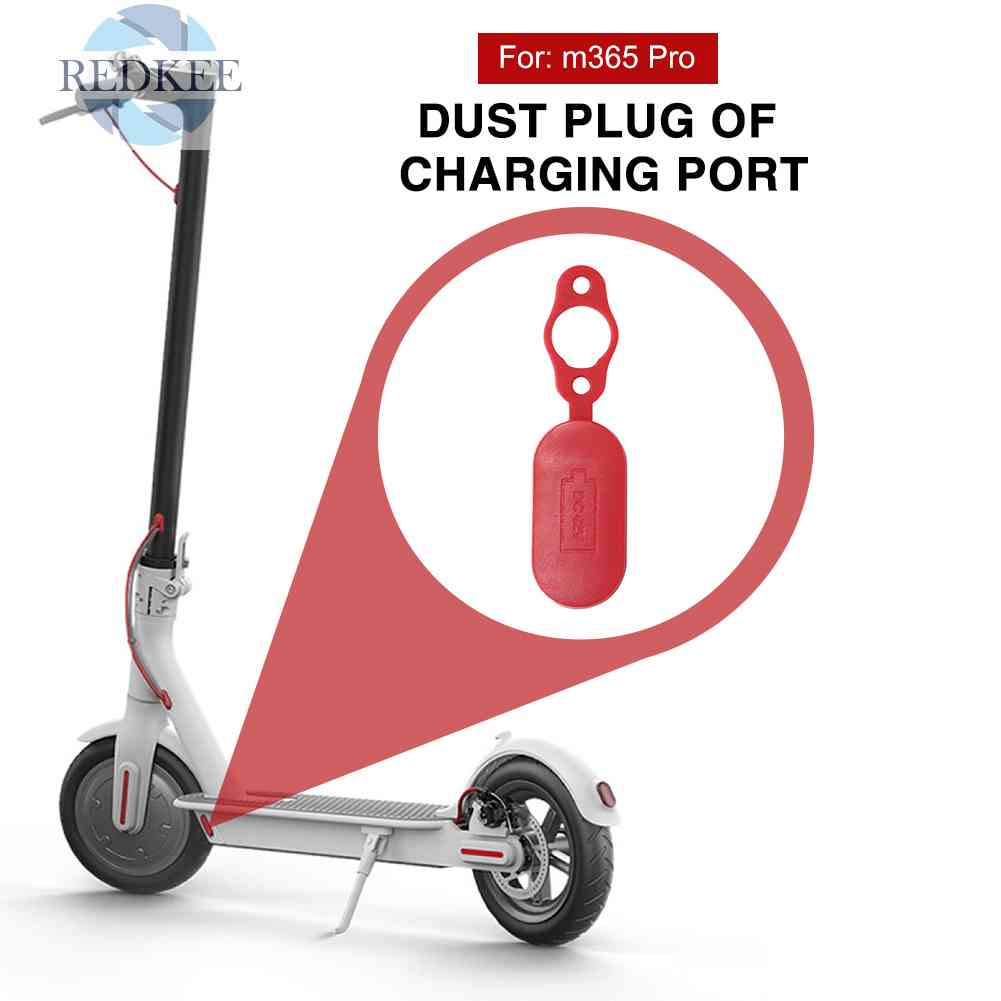 Nút Bịt Cổng Sạc Bằng Silicone Chống Bụi Cho Xe Scooter Điện Xiaomi M365 Pro