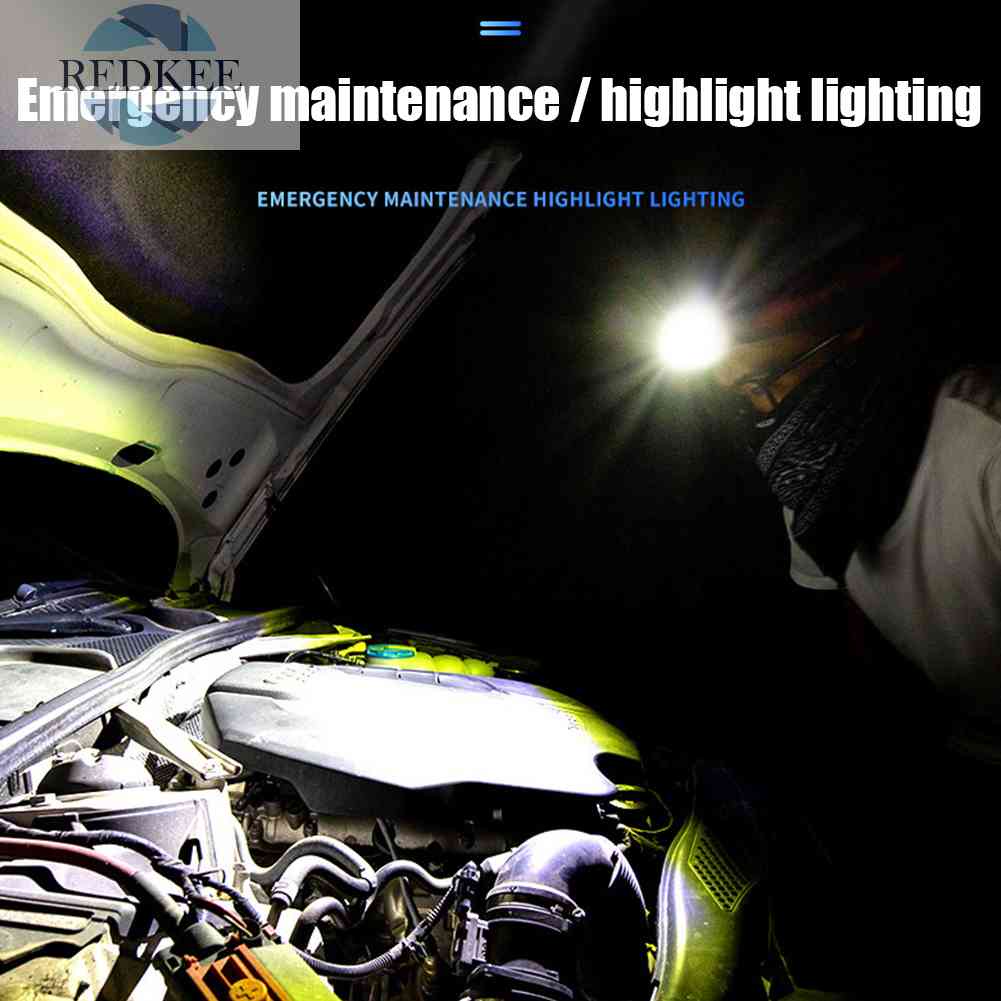 Đèn Pin Đeo Trán Bóng LED Cảnh Báo An Toàn