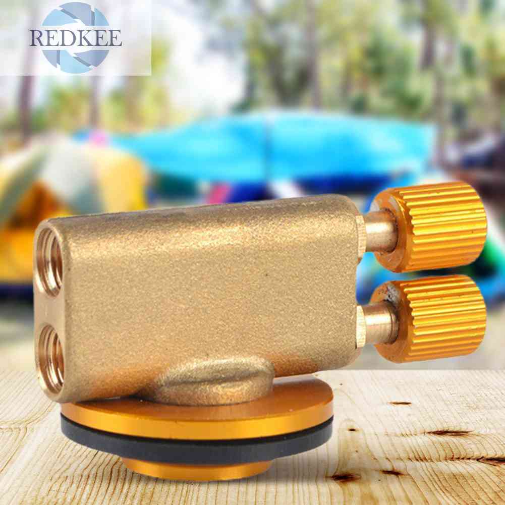 Van Bơm Hơi Hai Đầu Dùng Cho Cắm Trại Ngoài Trời