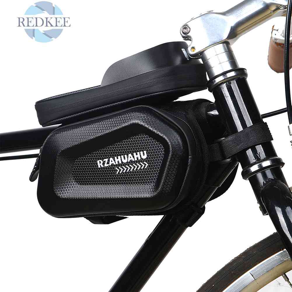 Túi Đựng Điện Thoại RZAHUAHU Màn Hình Cảm Ứng 7 Inch Gắn Ghi Đông Xe Đạp