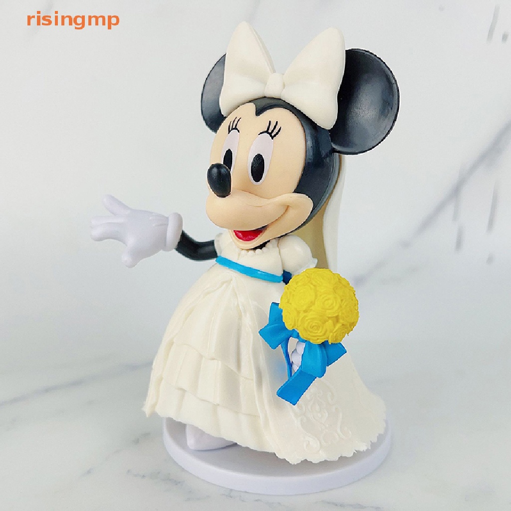 Mô Hình Đồ Chơi Nhân Vật Minnie Mặc Đầm Cưới Bằng PVC