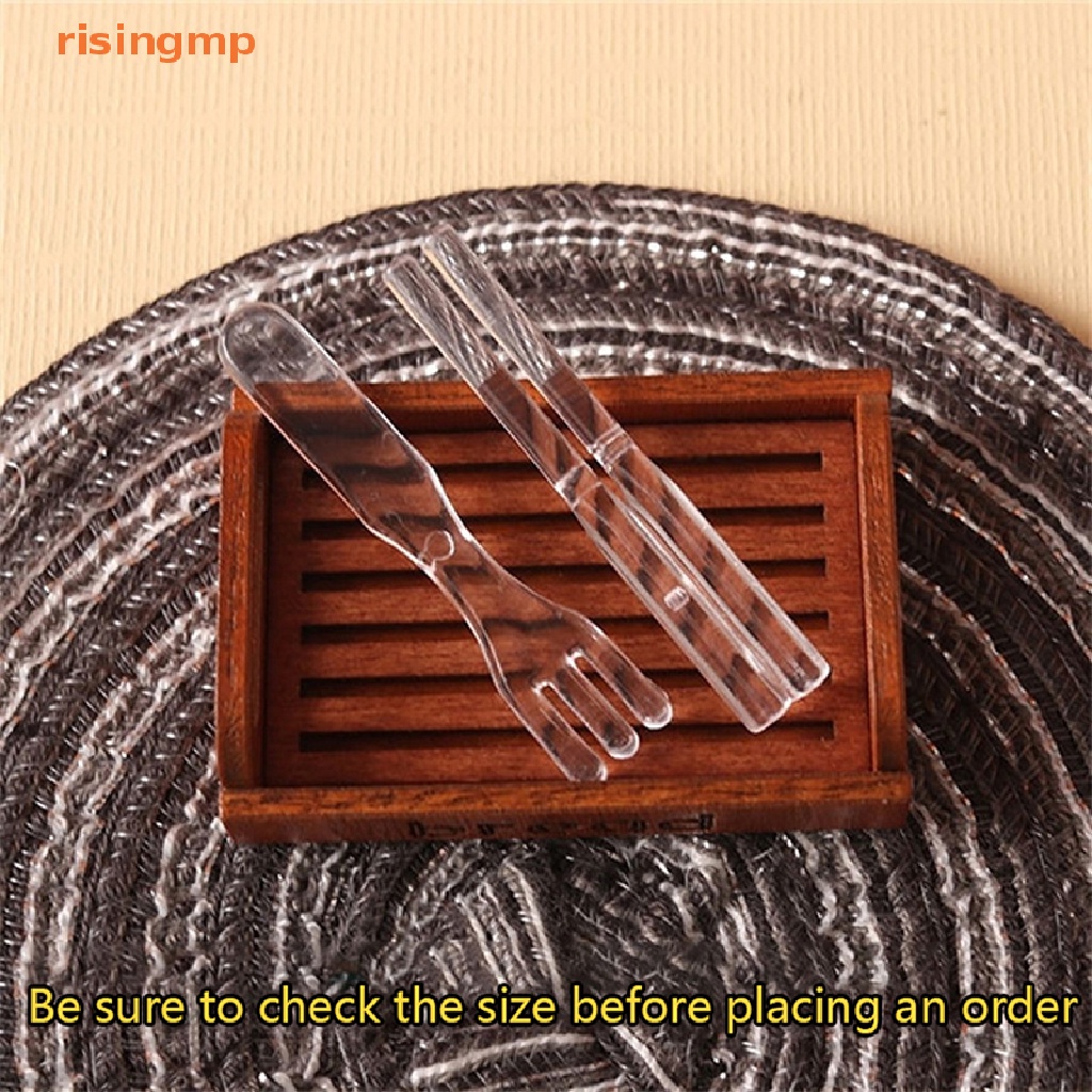 1 Bộ Muỗng Nĩa Dùng Trang Trí Nhà Búp Bê 1: 6