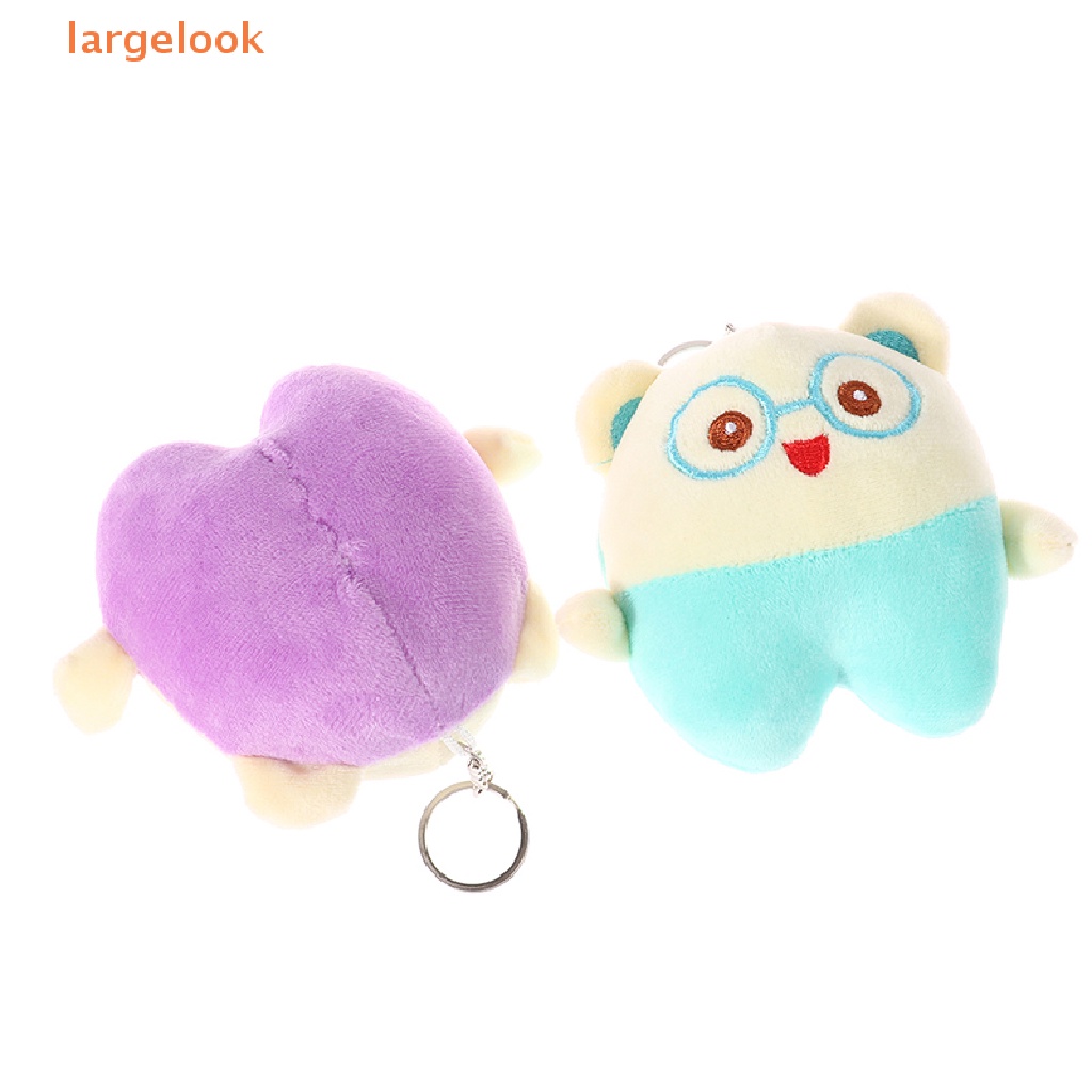 Móc Khóa Hình Gấu Nhồi Bông 10CM Mềm Mại Đáng Yêu