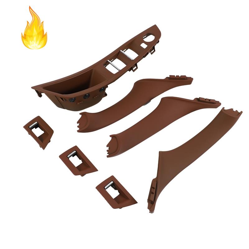 Set 7 Tay Nắm Cửa Trước Bên Phải 1 Lỗ Cho BMW F10 10-17 LHD