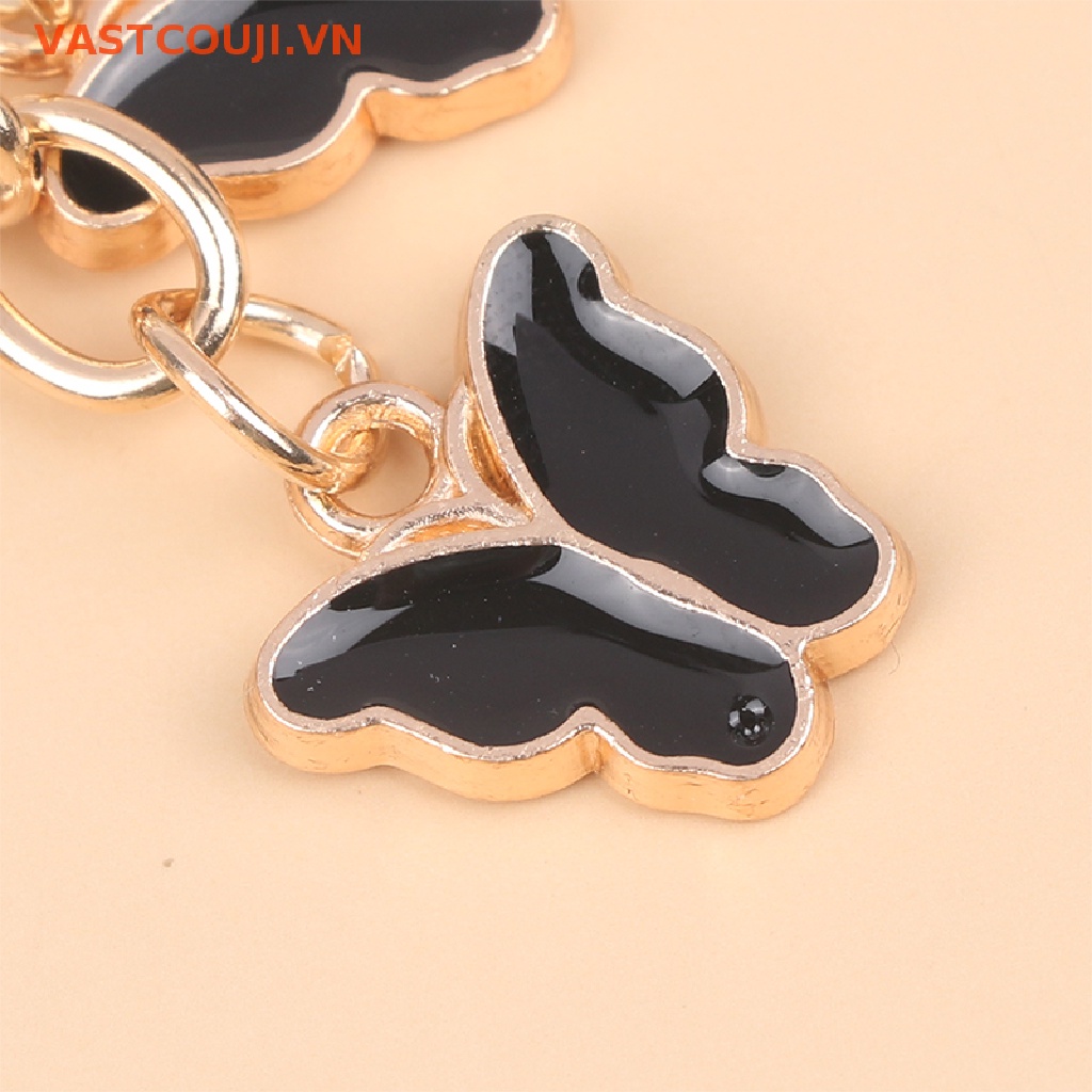 1 Móc Khóa Hình Bướm VASTJI Dễ Thương