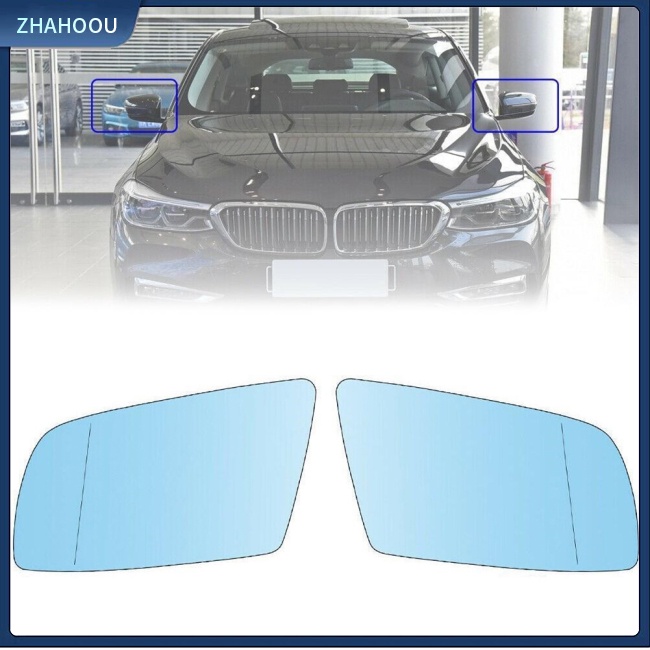 ☃Nhà Cửa☃ 1 Cặp Kính Chiếu Hậu Bên Trái / Phải Dành Cho Xe Hơi Bmw 5 Series E60