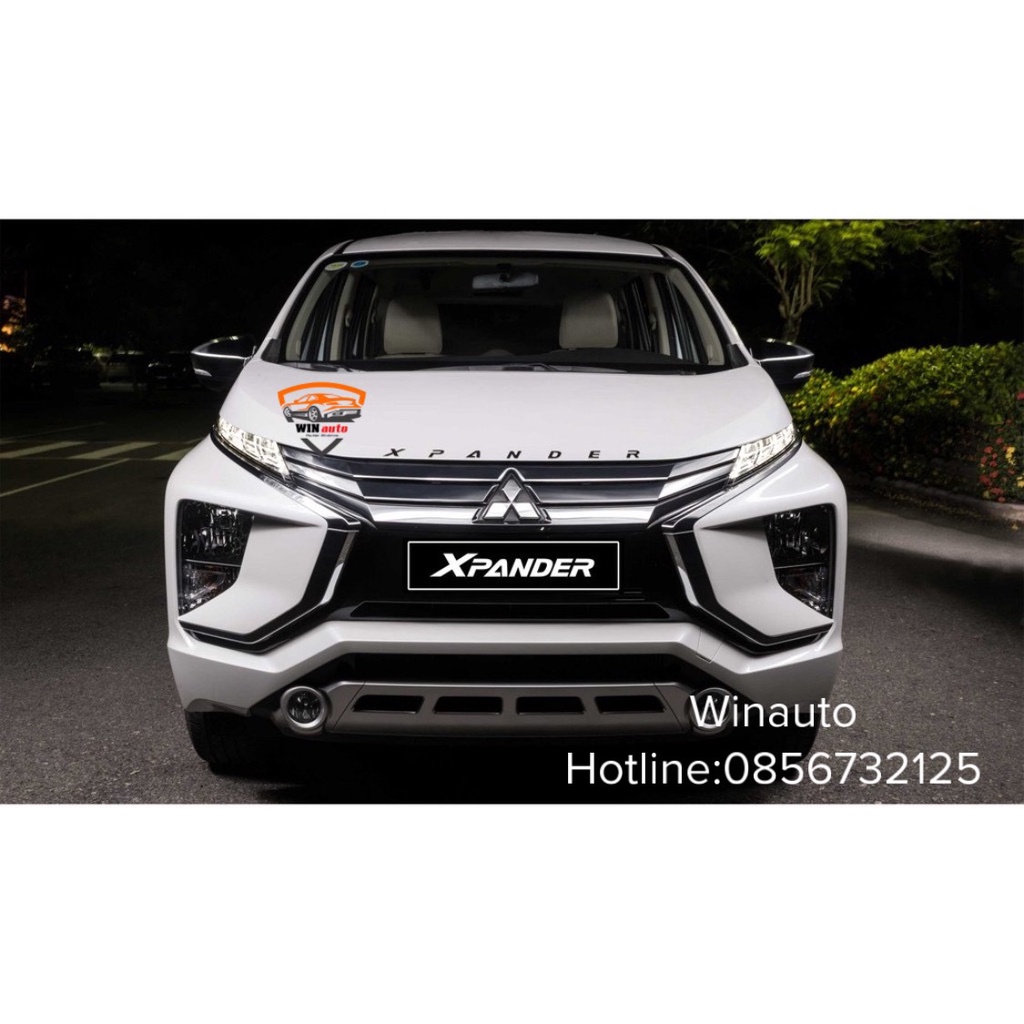 Chữ dán logo nổi XPANDER Nhựa ABS mạ crom