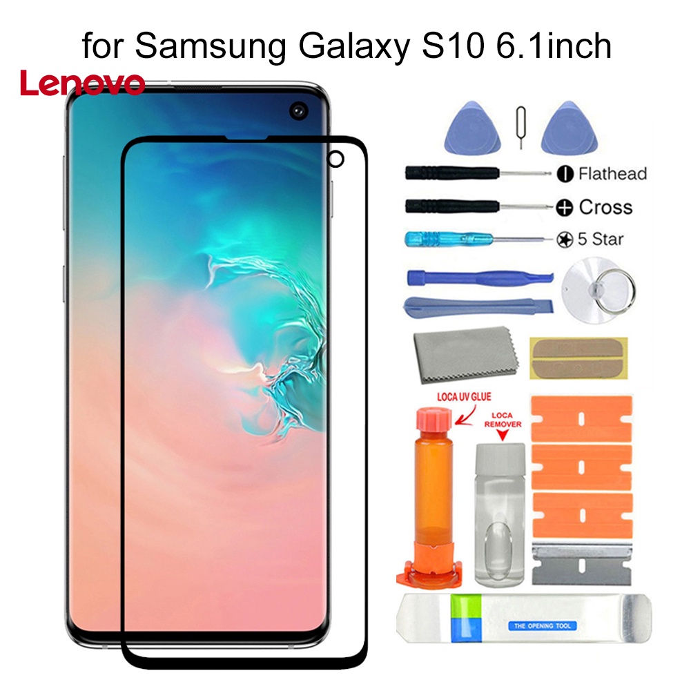 Bộ Kính Mặt Trước Thay Thế Cho Samsung Galaxy SM-G973F G973