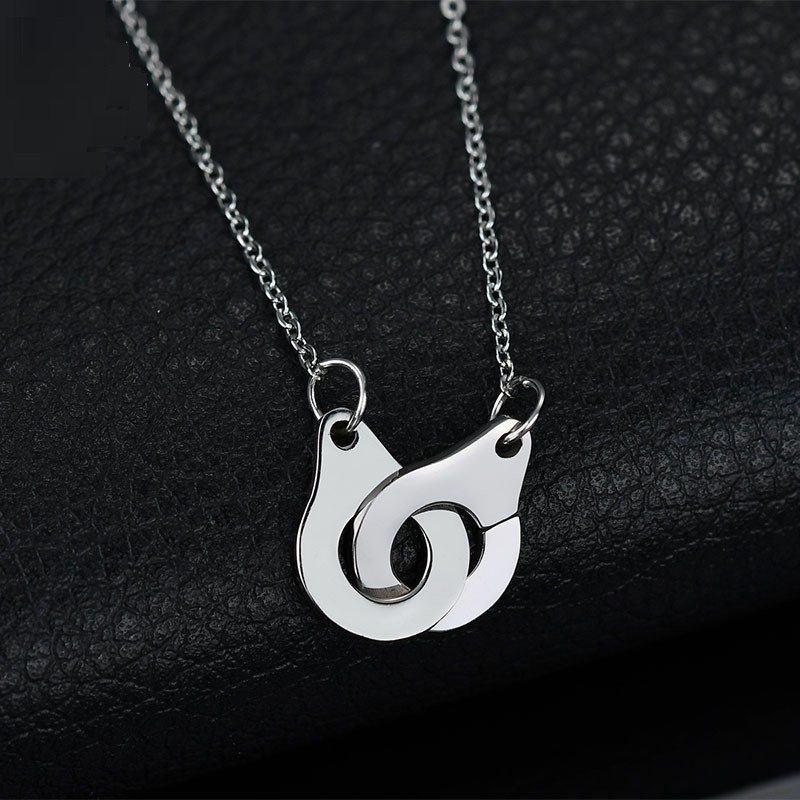 Z Vòng cổ Bằng Thép Titan Không Gỉ Mạ Vàng 24K S925 Phong Cách Hip Hop Cá Tính