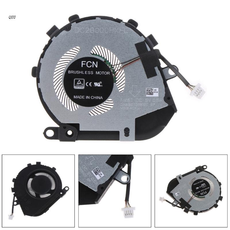 1 Quạt Tản Nhiệt CPU Cho Laptop Dell Latitude 7410 2 Trong 1 5V 0.4A 4pin 4 Dây