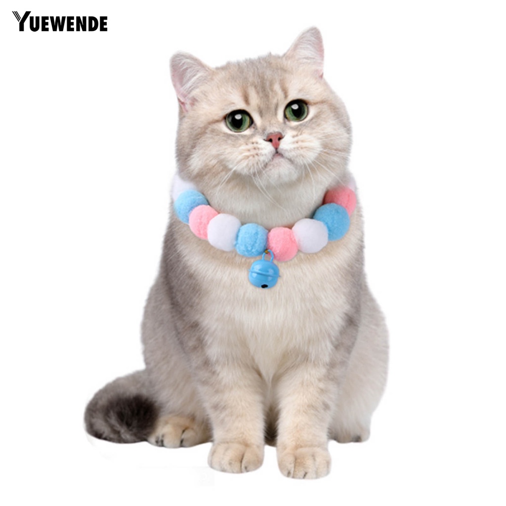 Vòng Cổ Gắn Bóng Lông Có Thể Điều Chỉnh Cho Thú Cưng