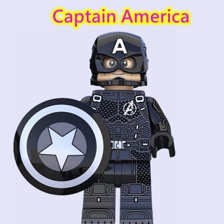 Mô Hình Lắp Ráp Nhân Vật Captain America Mini